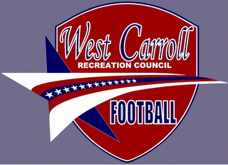 WEST CARROLL RECREATION COUNCIL FOOTBALL logo