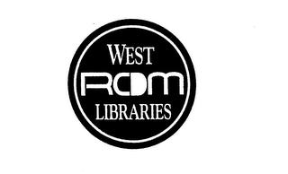 WEST CD-ROM LIBRARIES logo