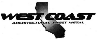 WEST COAST ARCHITECTURAL SHEET METAL logo