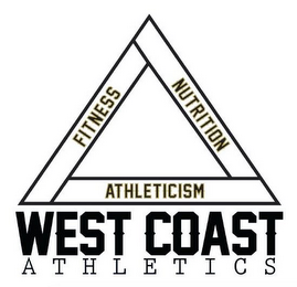 WEST COAST ATHLETICS FITNESS NUTRITION ATHLETICISM logo