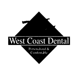 WEST COAST DENTAL PERSONALIZED & COMFORTABLE logo