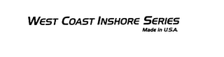 WEST COAST INSHORE SERIES MADE IN U.S.A. logo