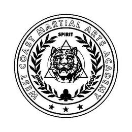 WEST COAST MARTIAL ARTS ACADEMY BODY SPIRIT MIND logo