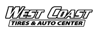WEST COAST TIRES & AUTO CENTER logo