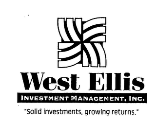 WEST ELLIS INVESTMENT MANAGEMENT, INC. "SOLID INVESTMENTS, GROWING RETURNS." logo