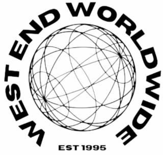 WEST END WORLDWIDE EST 1995 logo