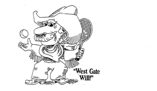 "WEST GATE WILL!" logo