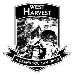 WEST HARVEST A BRAND YOU CAN TRUST logo