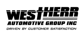 WEST HERR AUTOMOTIVE GROUP INC DRIVEN BY CUSTOMER SATISFACTION logo