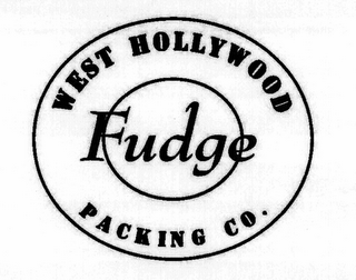 WEST HOLLYWOOD FUDGE PACKING CO. logo