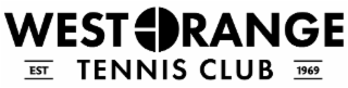 WEST ORANGE EST TENNIS CLUB 1969 logo