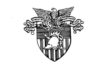 WEST POINT DUTY COUNTRY USMA HONOR logo