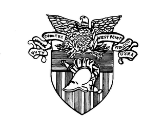 WEST POINT DUTY COUNTRY USMA HONOR logo