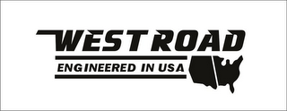 WEST ROAD ENGINEERED IN USA logo