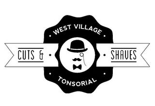 · WEST VILLAGE · TONSORIAL· CUTS & SHAVES logo