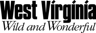WEST VIRGINIA WILD AND WONDERFUL logo
