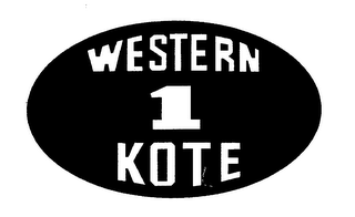 WESTERN 1 KOTE logo