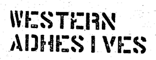 WESTERN ADHESIVES logo