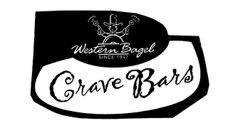 WESTERN BAGEL SINCE 1947 CRAVE BARS logo