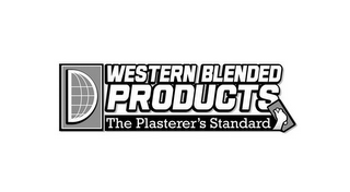 WESTERN BLENDED PRODUCTS THE PLASTERER'S STANDARD logo