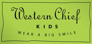 WESTERN CHIEF KIDS WEAR A BIG SMILE logo