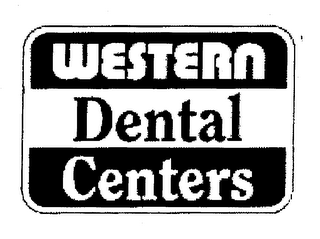 WESTERN DENTAL CENTERS logo