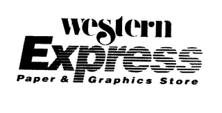 WESTERN EXPRESS PAPER & GRAPHICS STORE logo