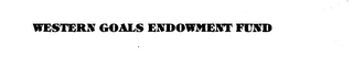 WESTERN GOALS ENDOWMENT FUND logo