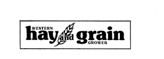 WESTERN HAY AND GRAIN GROWER logo