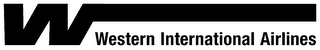 WESTERN INTERNATIONAL AIRLINES logo