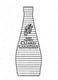 WESTERN LOGANBERRY CLEARLY CANADIAN logo