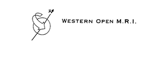 WESTERN OPEN M.R.I. logo