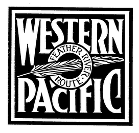 WESTERN PACIFIC FEATHER RIVER ROUTE logo
