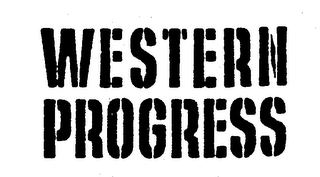 WESTERN PROGRESS logo