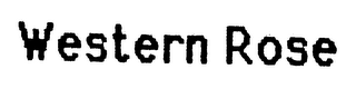 WESTERN ROSE logo
