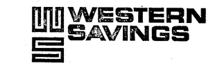WESTERN SAVINGS WS logo