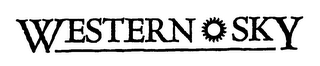 WESTERN SKY logo