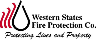 WESTERN STATES FIRE PROTECTION CO. PROTECTING LIVES AND PROPERTY logo