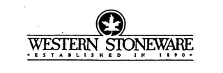 WESTERN STONEWARE ESTABLISHED IN 1890 logo