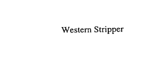 WESTERN STRIPPER logo