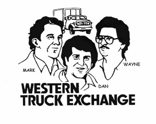 WESTERN TRUCK EXCHANGE MARK DAN WAYNE logo