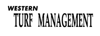 WESTERN TURF MANAGEMENT logo