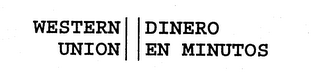 WESTERN UNION DINERO EN MINUTOS logo