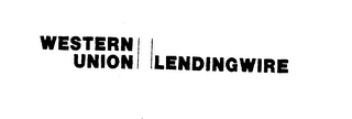 WESTERN UNION LENDINGWIRE logo