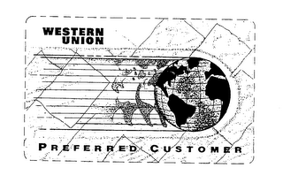 WESTERN UNION PREFERRED CUSTOMER logo