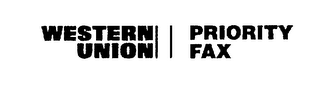 WESTERN UNION PRIORITY FAX logo