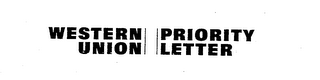 WESTERN UNION PRIORITY LETTER