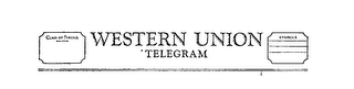 WESTERN UNION TELEGRAM logo
