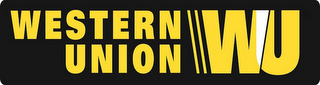WESTERN UNION WU logo