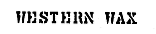 WESTERN WAX logo